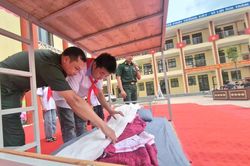 Xúc động tiết học đặc biệt ở trường nội trú liên cấp nơi biên giới Xứ Lạng