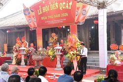 Khai hội đền Quát mùa thu, tưởng nhớ và tri ân danh tướng Yết Kiêu