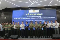 TPHCM diễn tập thực chiến bảo vệ an ninh mạng trước nguy bị tấn công quy mô cấp Thành phố