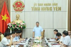 Hưng Yên thúc tiến độ giải phóng mặt bằng 23 dự án