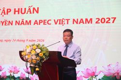 Tập huấn nâng cao kỹ năng tuyên truyền Năm APEC Việt Nam 2027