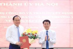 Công bố các Quyết định của Ban Bí thư Trung ương Đảng và Ban Thường vụ Thành ủy về công tác cán bộ