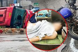 Về quê lo đám giỗ, mẹ chồng, con dâu cùng 2 cháu gặp nạn trong vụ lật xe