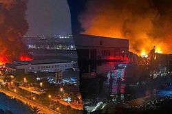 Hiện trường nhà xưởng hơn 2.000m² cháy tan hoang, nhiều hàng hóa bị thiêu rụi