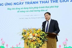 Thực hiện tránh thai không phải để giảm sinh mà hướng đến nâng cao chất lượng dân số