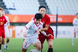 Tuyển nữ Việt Nam rời ASIAD sau 120 phút kiên cường trước Trung Quốc