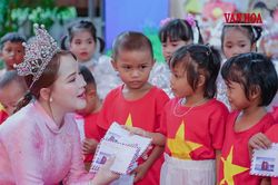 Hoa hậu nhân ái Nguyễn Bình:Trở về để tuổi thơ những đứa trẻ quê hương bớt nhọc nhằn