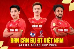 Đội tuyển Việt Nam có ban cán sự mới tại FIFA ASEAN Cup 2026
