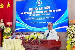 Ông Phan Thanh Vũ giữ chức Chủ tịch Liên hiệp các hội văn học nghệ thuật tỉnh An Giang