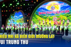 Thiếu nhi xã biên giới Mường Lát vui Trung thu