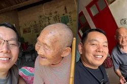 Người đàn ông Trung Quốc chuyên đi thăm cha mẹ người khác