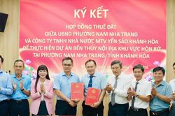 Công ty Yến Sào Khánh Hoà thực hiện Dự án bến thuỷ nội địa khu vực Hòn Rớ