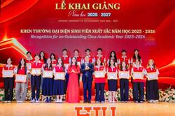 HIU khai giảng năm học 2026-2027, kết nối nhiều thế hệ sinh viên