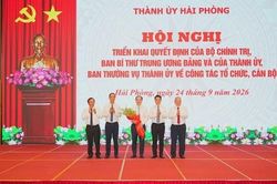 Hải Phòng triển khai quyết định của Bộ Chính trị, Ban Bí thư về công tác cán bộ