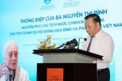 Tọa đàm quốc tế 'Từ ký ức đến tương lai': Giá trị của hòa bình