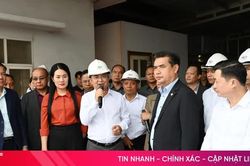 Đoàn đại biểu cấp cao tỉnh Khăm Muồn tham quan Khu Kinh tế Vũng Áng