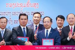 Hà Tĩnh - Khăm Muồn tăng cường hợp tác, thắt chặt tình hữu nghị