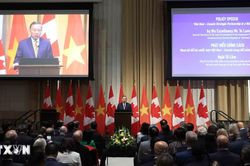 Tổng Bí thư, Chủ tịch nước Tô Lâm phát biểu chính sách tại Canada