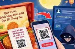 Cảnh giác thủ đoạn tặng quà Trung thu, dụ quét mã QR để lừa đảo