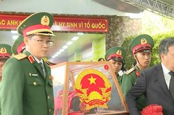 Khánh Hòa an táng 45 hài cốt liệt sĩ