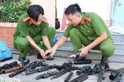 An Giang thu hồi 124 khẩu súng, hơn 13.600 viên đạn