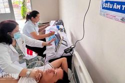 Gần 500 người được khám sàng lọc bệnh tim, phẫu thuật mắt miễn phí