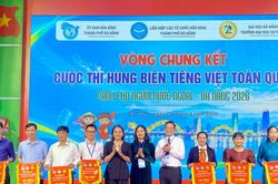 7 đội tranh tài tại Vòng chung kết toàn quốc Cuộc thi hùng biện tiếng Việt dành cho người nước ngoài