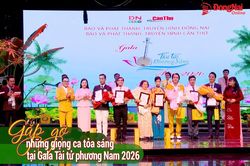 [Video] Gặp gỡ những giọng ca tỏa sáng tại Gala Tài tử phương Nam 2026