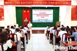 Học viên lớp Bồi dưỡng đại biểu HĐND cấp xã trao đổi kinh nghiệm thực tiễn