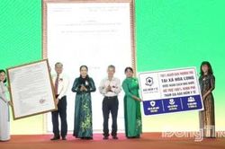 Hòa Long công bố Quyết định công nhận xã An toàn khu