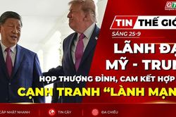 Bản tin thế giới ngày 25-9: Lãnh đạo Mỹ - Trung họp thượng đỉnh, cam kết hợp tác, cạnh tranh “lành mạnh”