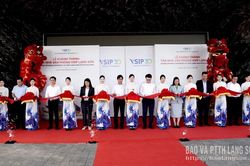 Lãnh đạo tỉnh tham dự lễ khánh thành tòa nhà Văn phòng VSIP Lạng Sơn