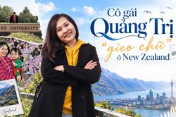 Cô gái Quảng Trị 'gieo chữ' ở New Zealand