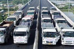 Đang thử tải cầu Phước Khánh nối Đồng Nai - TP.HCM