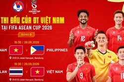 FIFA ASEAN Cup 2026: Đội tuyển Việt Nam đặt mục tiêu chiến thắng từng trận