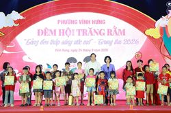 Hà Nội quan tâm, chăm lo cho trẻ em dịp Trung thu