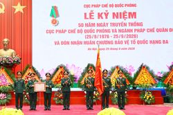 Xây dựng đội ngũ cán bộ pháp chế quân đội, tinh thông nghiệp vụ
