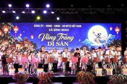 Bình Minh rộn ràng Đêm hội Trăng rằm 'Vầng trăng Di sản'
