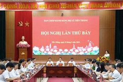 Xã Tiến Thắng: Người đứng đầu chịu trách nhiệm về kết quả thực hiện nhiệm vụ