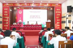 Xã Trần Phú tổ chức 5 phòng chuyên môn trực thuộc UBND