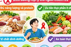 Vai trò của dinh dưỡng, vận động và lối sống trong kiểm soát HIV