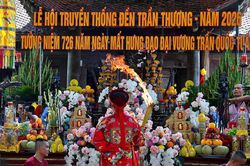 Hội tụ sắc màu văn hóa tại đền Trần Thương