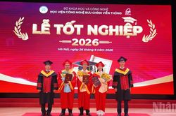 Học viện Công nghệ Bưu chính Viễn thông trao bằng cho các tân Tiến sĩ, Thạc sĩ, Cử nhân và Kỹ sư