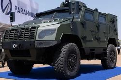 Cận cảnh xe bọc thép Mbada chịu được vụ nổ tương đương 6kg TNT