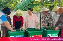 Phân loại rác tại nguồn để làm phân bón, giảm áp lực cho nhà máy xử lý rác