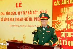 Hải Phòng: Tìm kiếm, quy tập hài cốt liệt sỹ tại khu vực Mả Chìa