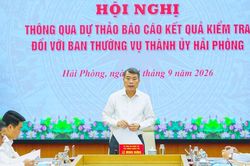 Thủ tướng: Hải Phòng tập trung nguồn lực, phấn đấu tăng trưởng 13% năm 2026