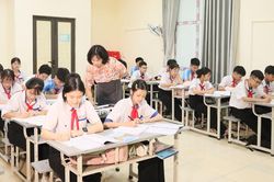 Tiếng trống trường ở vùng dự án Sân bay Gia Bình