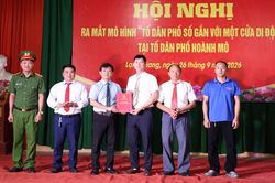Bắc Ninh: Thí điểm mô hình “Tổ dân phố số gắn với một cửa di động”