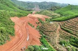 Dự án Đường liên vùng Khánh Sơn - Khánh Vĩnh: Nỗ lực đẩy nhanh tiến độ